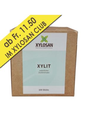 Xylit Sticks im Dispenser 100 Stück (100g = Fr. 4.11)