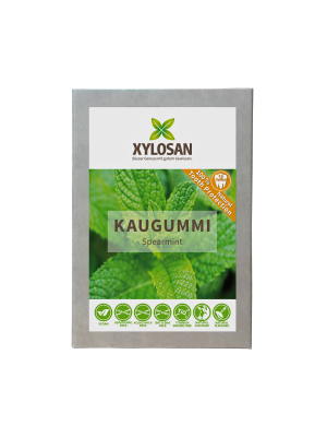 Xylit Kaugummi Spearmint 30 Stück